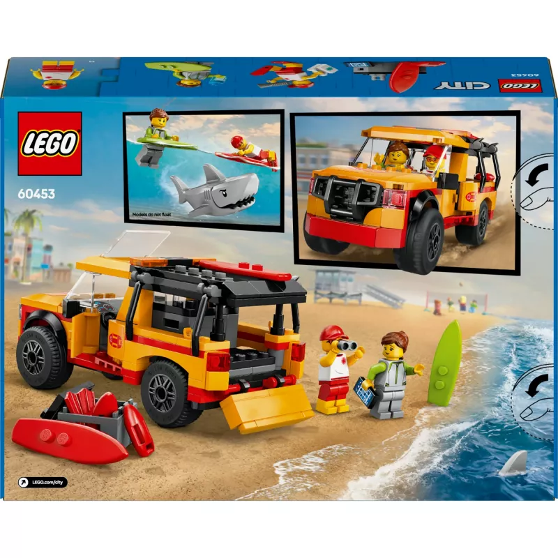 LEGO CITY 60453 Lifeguard Beach Rescue Truck