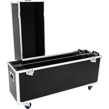 Transport flightcase Roadinger for 2× LCD ZL55 panels — durable design for safe transport
