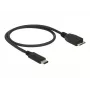 USB Cable DeLOCK 0.5m USB3.1 C - MicroUSB3.1 B