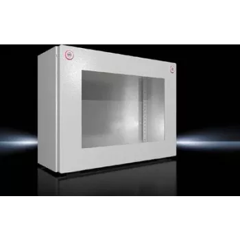 Electrical enclosure Rittal 1611.000 — polycarbonate body with steel door, IP65, 400×155×300 mm