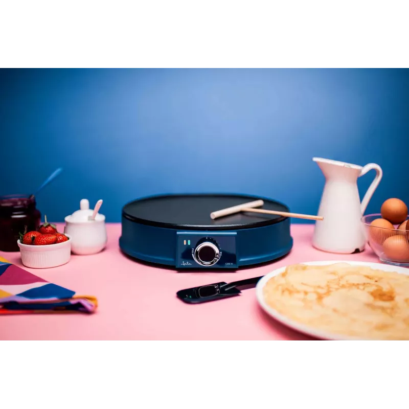 Crepe Maker JATA JECR1000 1200 W Black Blue 30 cm