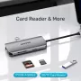 USB-C Hub Unitek D1122A01 with 2x HDMI 4K and 100W Power Delivery