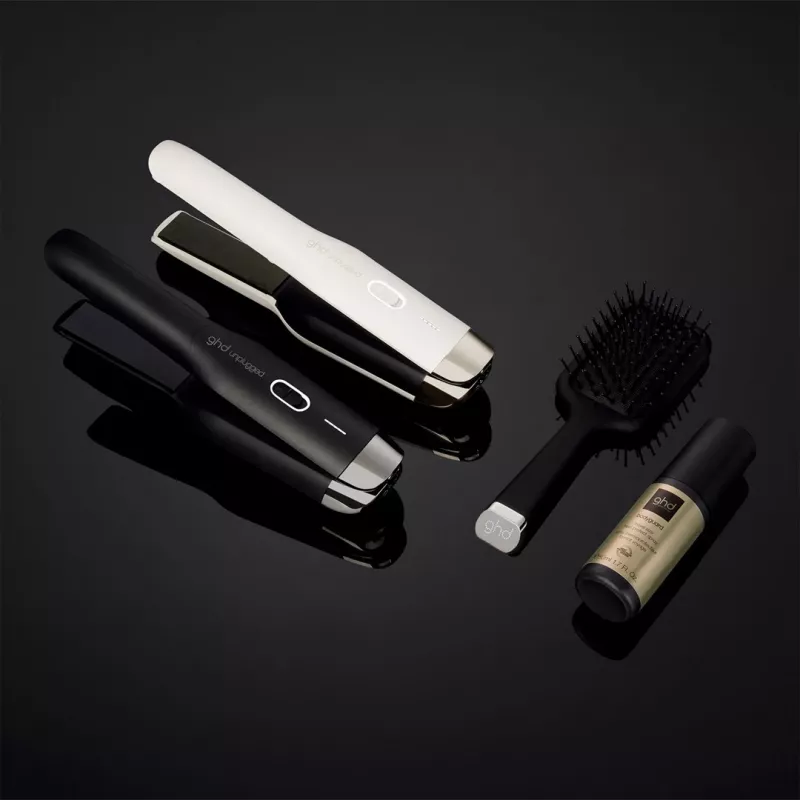 ghd Mini Paddle Brush, Black