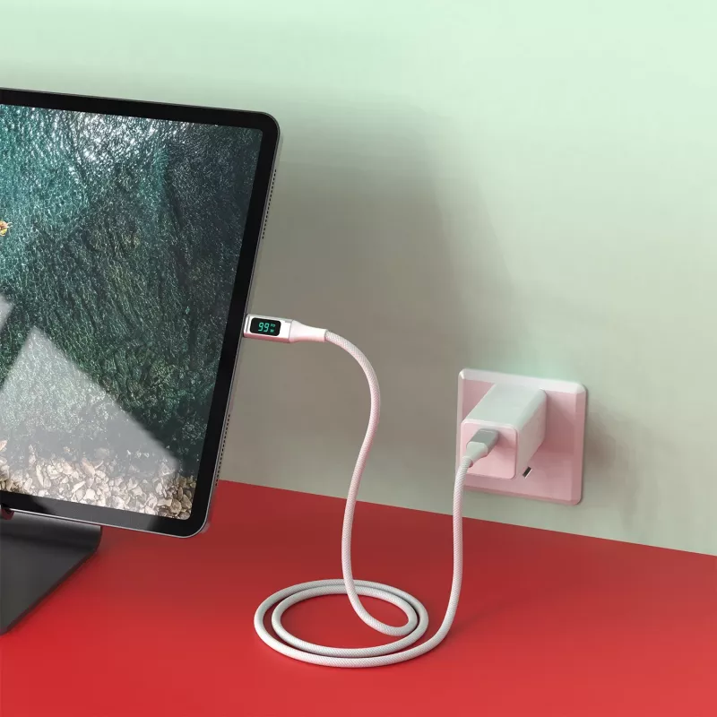 4smarts USB-C auf USB-C Cable DigitCord 100W 1.5m. wei
