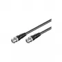Coaxial Cable Microconnect 50074 BNC BNC 5 m Black