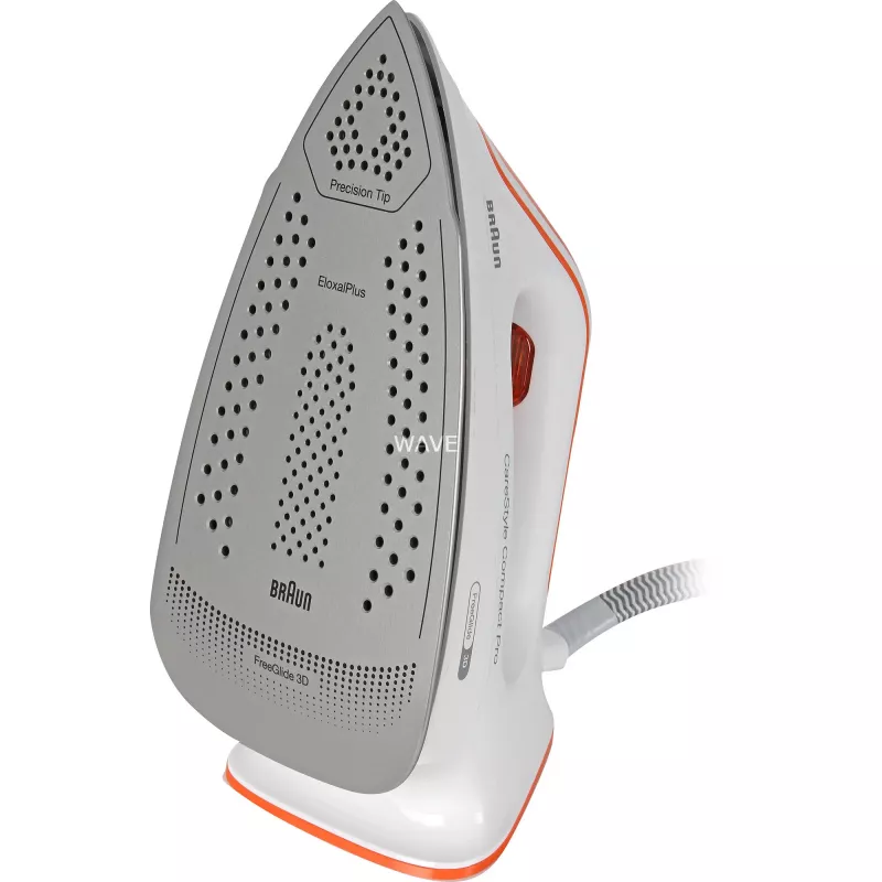 Braun CareStyle Compact Pro IS2561WH 2400 W 1.5 L EloxalPlus soleplate Orange, White
