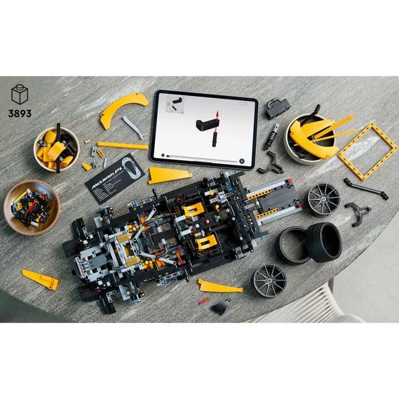LEGO Technic 42172 McLaren P1 Model Car Set for Adults