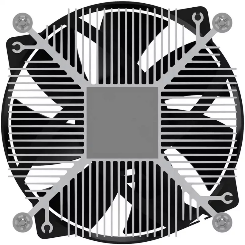 EKL 22225 CPU Cooler, Socket LGA 17XX / 1851, 92 mm PWM 65 W TDP (22210021025)