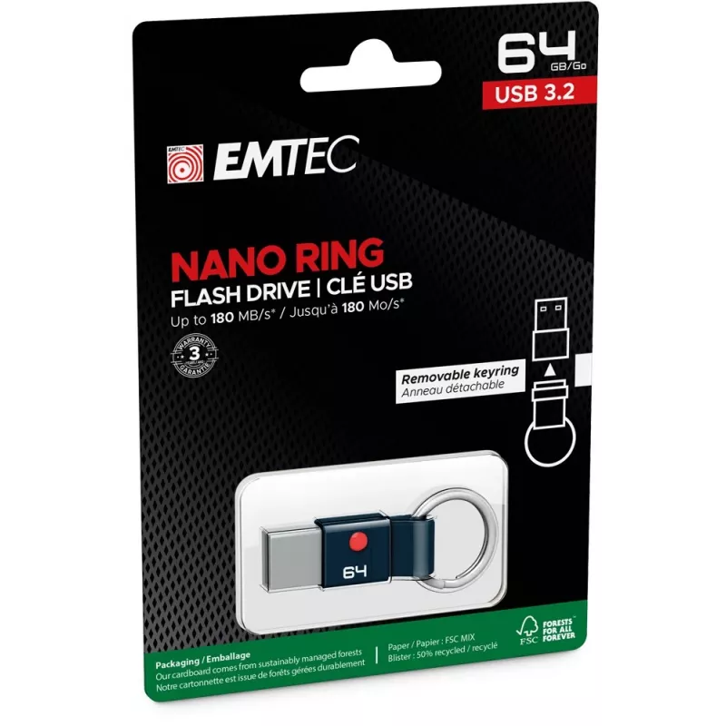 USB flash drive Emtec 64GB USB3.2 T100