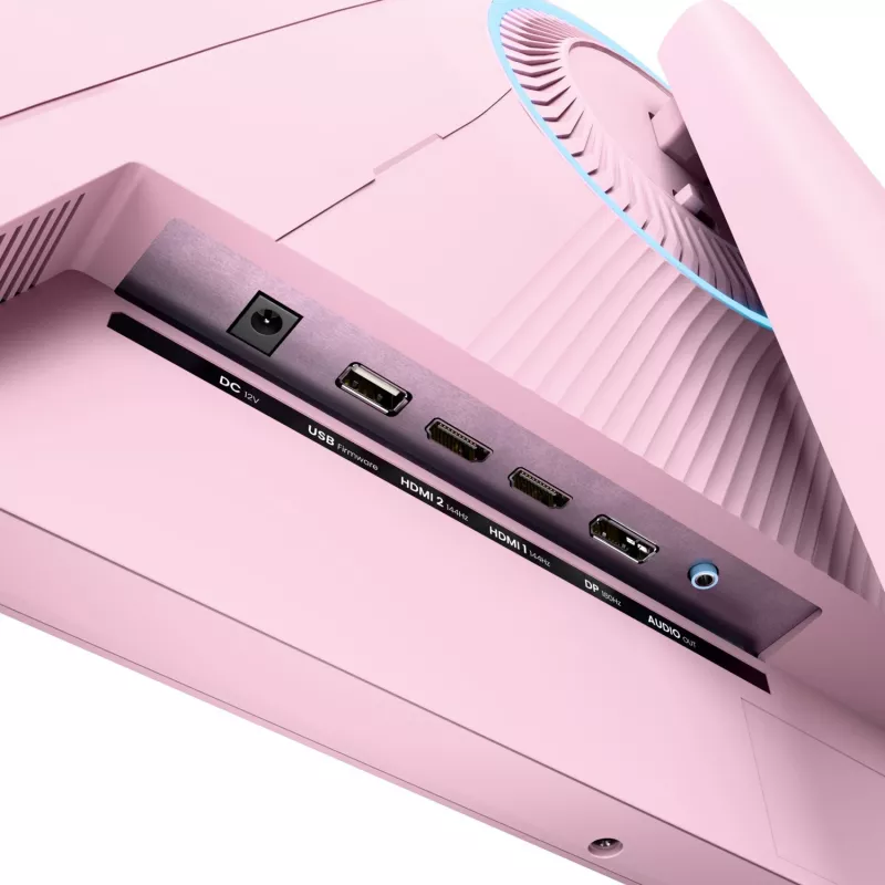 Computer monitor Arozzi Nova 32 inch (80 cm) 2560×1440 Quad HD LED 1 ms 16:9 Pink with speakers and VESA