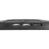 Laptop cooling pad ESPERANZA EGC107 — 3 fans 1200–2600 RPM, 390×255×38 mm, USB PD, RGB, 5 height positions, black