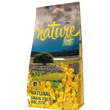 Dry dog food Nature Grain Free Holistic Lamb 12 kg — adult maintenance, 28% protein, 18% fat, grain- and chicken-free