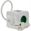Allocacoc PowerCube Extended Type E power extension 1.5 m 5 AC outlet(s) Indoor Green
