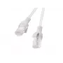 LANBERG networking cable RJ-45 Cat5e PCU5-10CC-3000-S, 30 m, U/UTP, CCA conductor, PVC jacket, 26 AWG, white