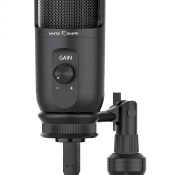 White Shark TAUS Microphone Black Studiem