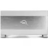 HDD enclosure OWC Mercury Elite Pro Dual White for 2× 3.5 inch SATA drives, RAID 0/1/SPAN, USB Type‑B