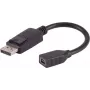 DisplayPort adapter ShiverPeaks 10-01031 — 0.2 m cable, supports 4K