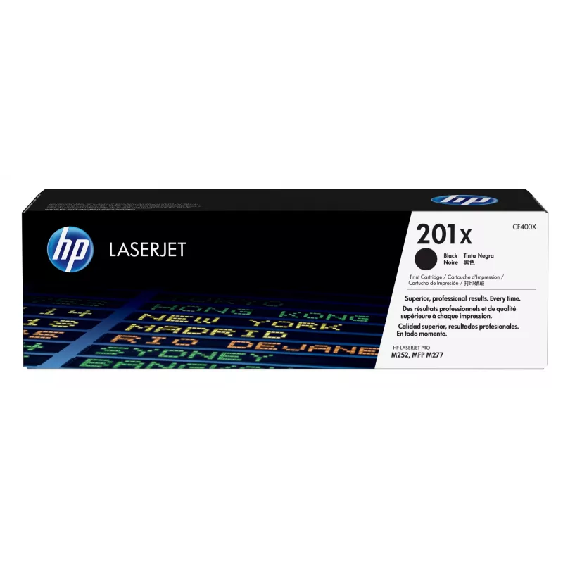 HP 201X High Yield Black Original LaserJet Toner Cartridge, 2800 pages, Black, 1 pc(s)