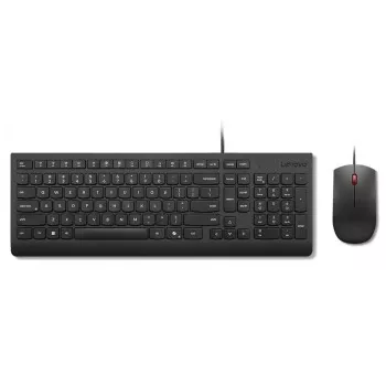 Wired Keyboard and Mouse Combo Lenovo Essential 4X31R64445 — USB wired full-size keyboard and wired USB mouse