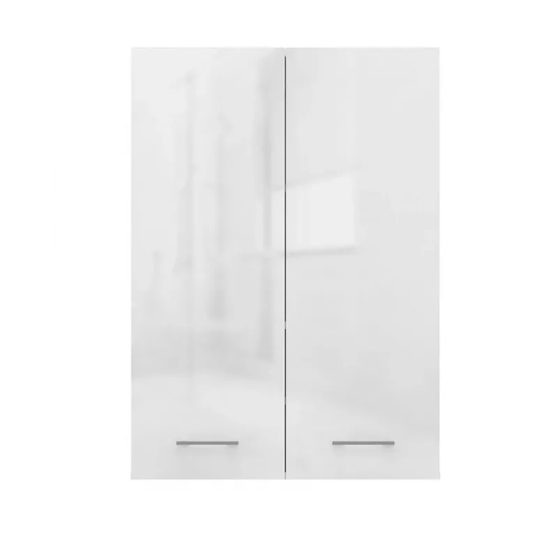 Topeshop POLA MINI DD white gloss bathroom storage cabinet White