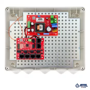 IP camera kit Atte IP-5-11-L3 with 5 PoE ports and 1 uplink