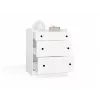 HOUSTON Chest of Drawers White