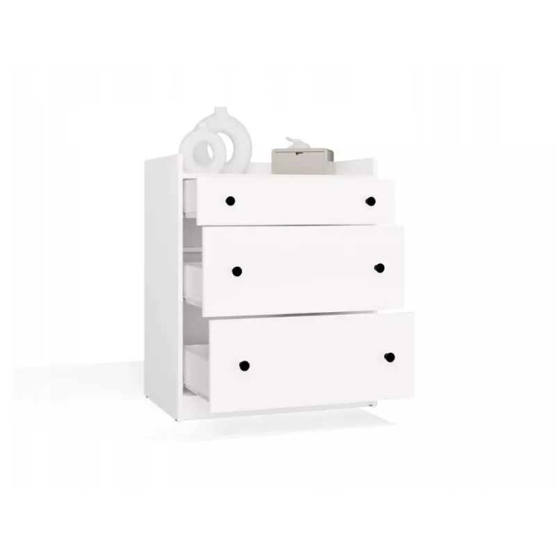 HOUSTON Chest of Drawers White