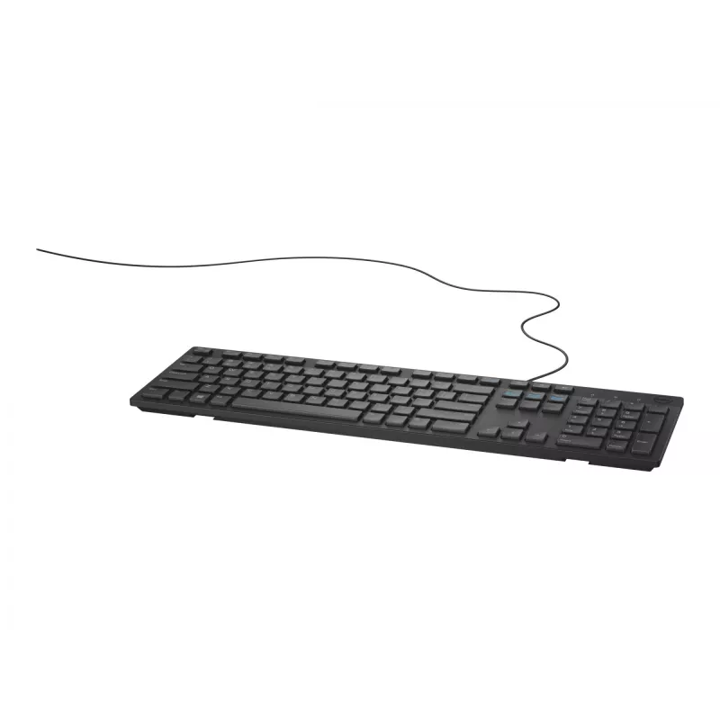 Wired full-size keyboard Dell KB216 — QWERTY Nordic layout, black, USB