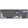 Wireless keyboard CANYON HKB-W03 Grey — compact design, AAA battery powered, model CNS-HKBW03DG