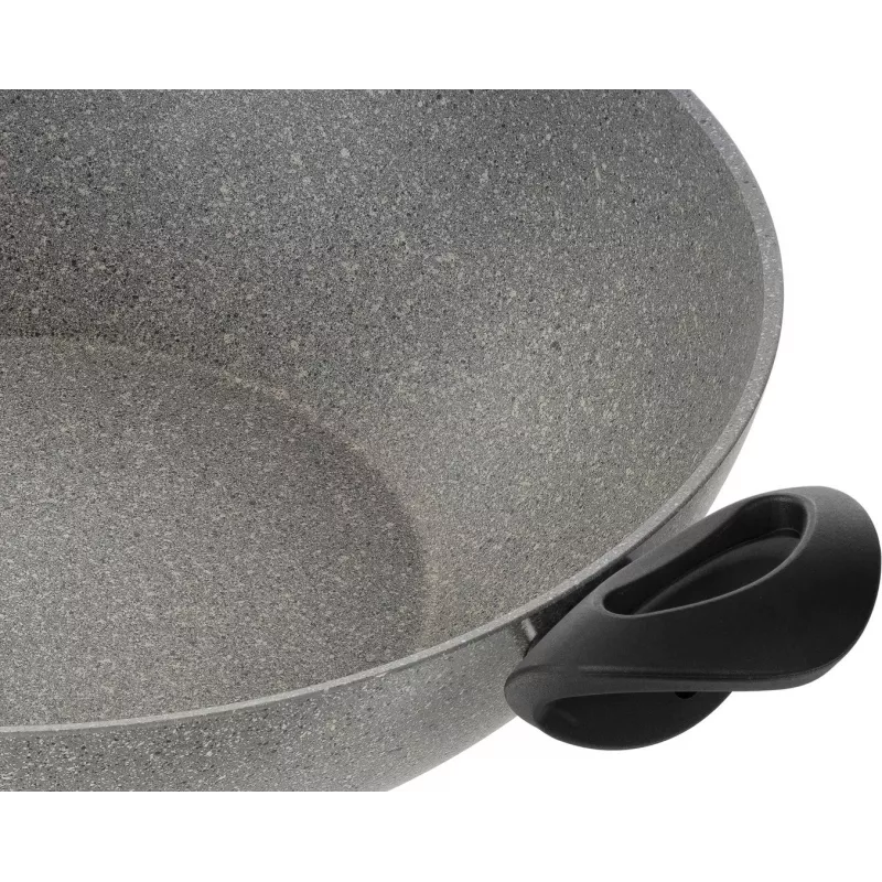Wok pan Ballarini Ferrara FERR8KD.36D 36 cm, granite coating, two handles and lid