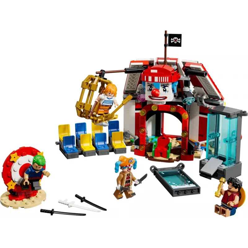 LEGO Bricks playset Buggy the Clown's Circus Tent 75637 — 573 pieces, 4 minifigures, age 8+