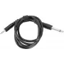 E-guitar adapter cable Omnitronic 6.3mm jack to 3.5mm (model 13063458)