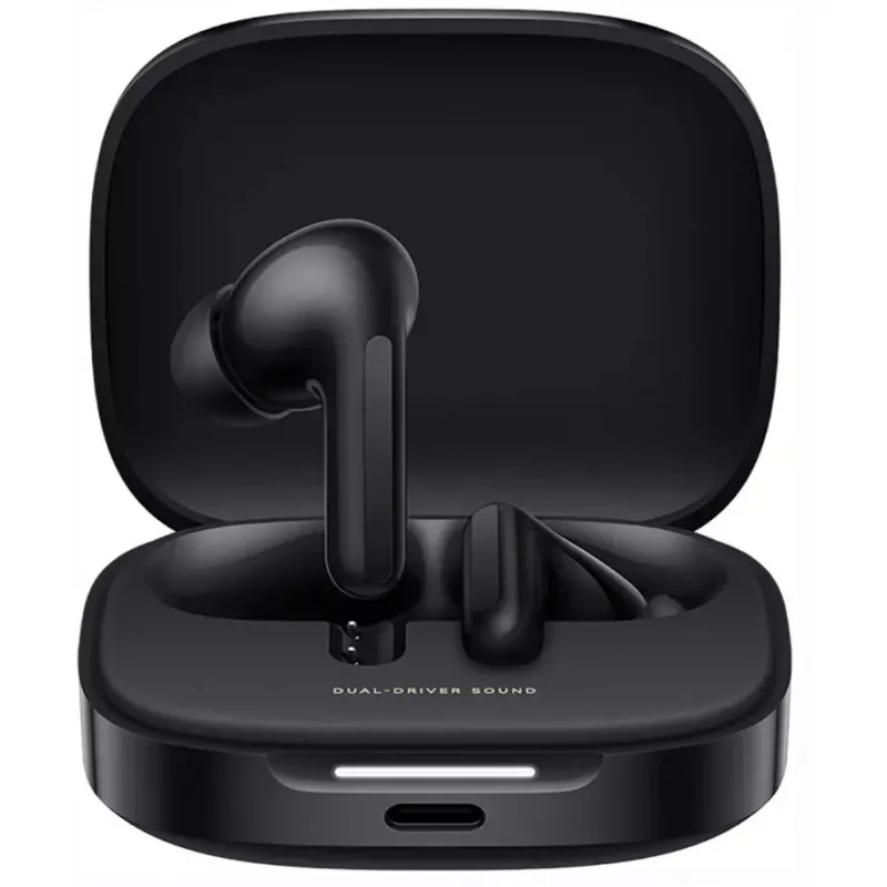 Headset Xiaomi Buds 6 in-ear wireless binaural earbuds, Bluetooth 5.4, ANC, 42 h playback, IP54, Night Black