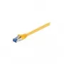 Wentronic Goobay CAT 6a Patch Cable, S/FTP (PiMF), Yellow, 3 m - LSZH Halogen-Free, Copper (93781)