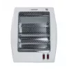 Quartz electric space heater ESPERANZA EHH010 400W/800W, white, 1.2 m cord, buttons, adjustable thermostat