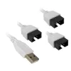 USB Hub Lian Li PW-U2TPAW Type A Male 1-to-3 IDC 9 pin