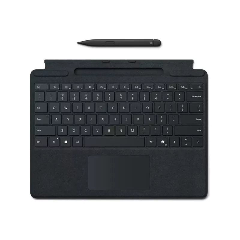 Microsoft Surface Pro Keyboard with Slim Pen QWERTY English Black