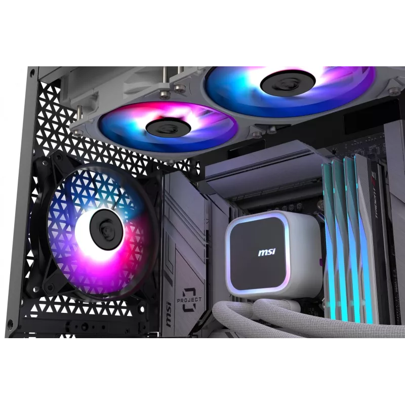 MSI MAG Coreliquid A13 360 Motherboard, Processor All-in-one liquid cooler 12 cm Black 1 pc(s)