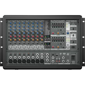 Behringer PMP1680S audio mixer 10 channels 10 - 200000 Hz Black