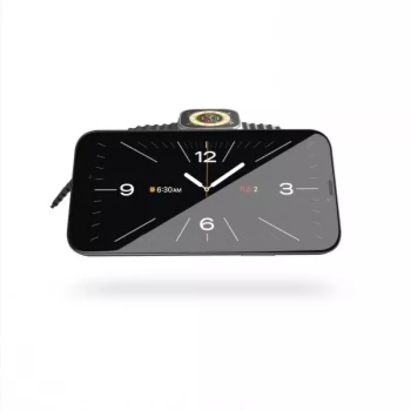 ZENS 2-IN-1 MAGSAFE + WATCH TRAVEL CHARGER WHITE