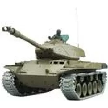 Amewi 23045 RC military land vehicle model radio-controlled RC tank Electric Motor 1:16 (23045)