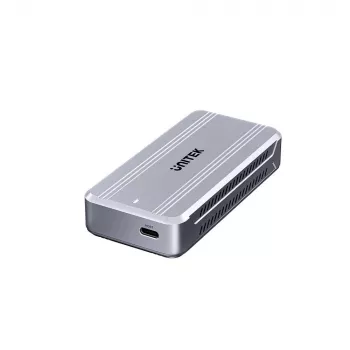 SSD enclosure Unitek S1242AGY01-EU USB4 40Gbps, M.2 NVMe, up to 8TB, aluminium/plastic, active cooling