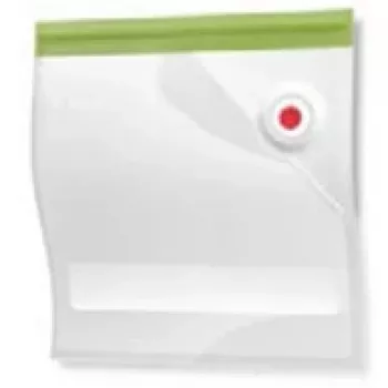 Vacuum sealer bags Bosch MSZV0FB1 - 10 vacuum zipper bags, 1.2 L