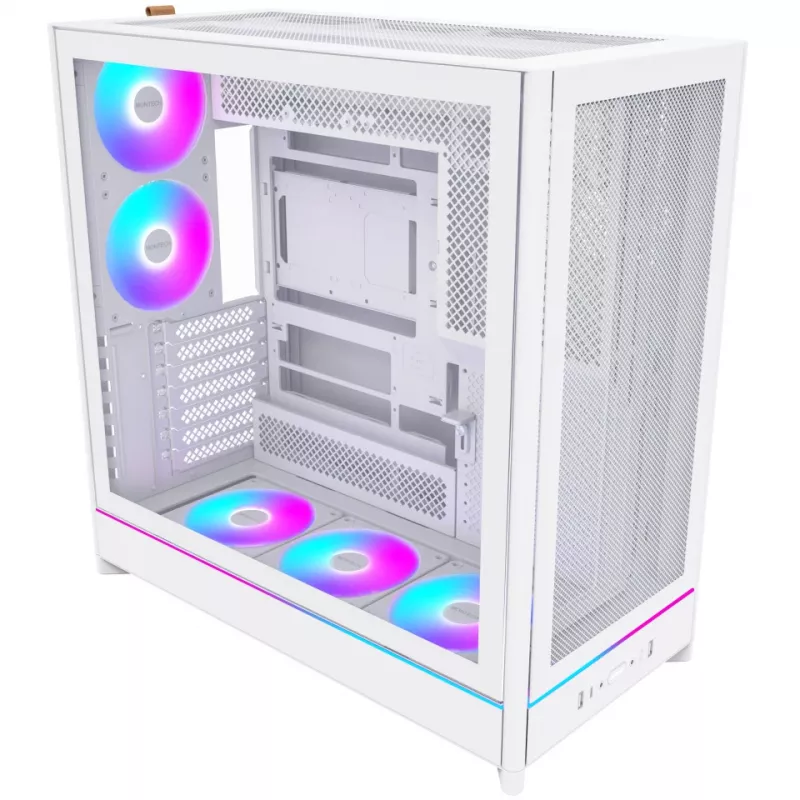 PC case Montech HS01 PRO Midi Tower White
