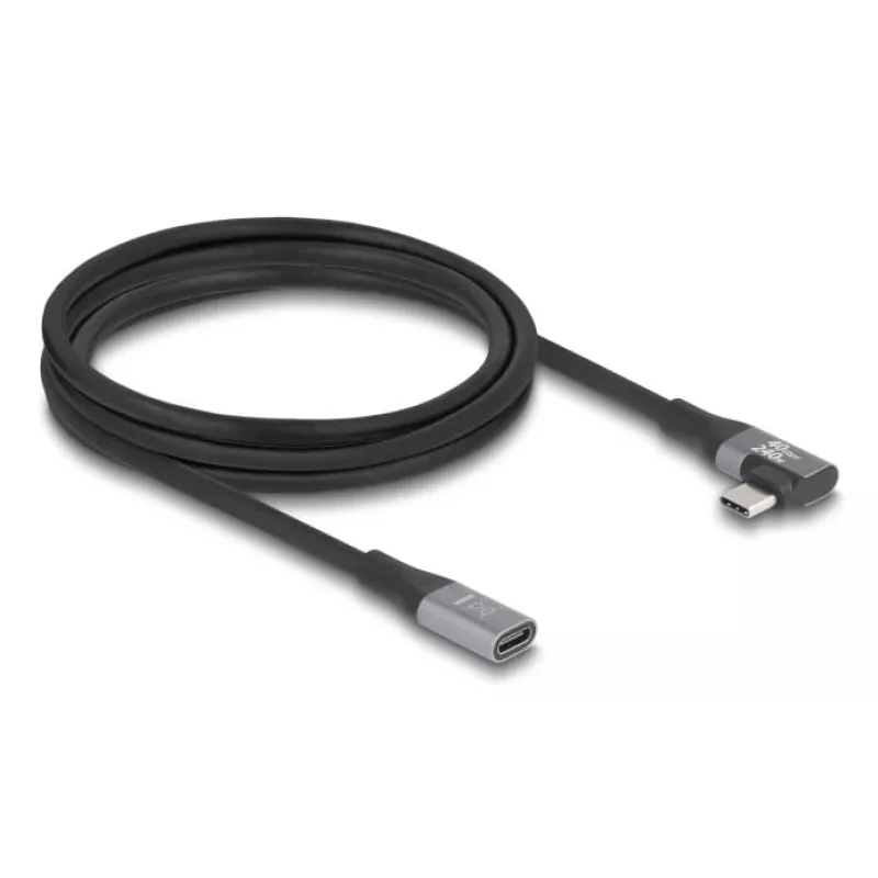 USB Cable DeLOCK 81148 2m USB C Black 20 Gbit/s