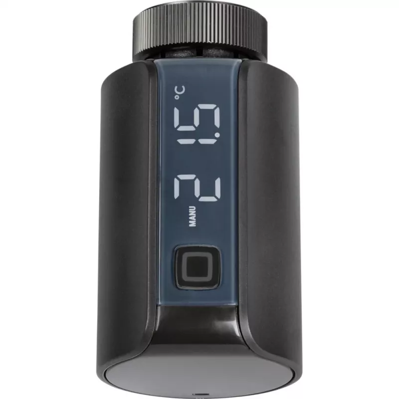 eQ-3 AG HmIP-eTRV-E-A, Black, Buttons, IP20, 0 - 50 °C, 868 - 868.6 MHz, 230 m