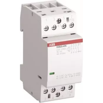 ABB ESB25-04N-06 Installation Contactor 0 NO/4 NC 230-240V AC/DC (1SAE231111R0604)