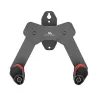 Wall-mounted bicycle rack MACLEAN MC-457, 25 kg max load