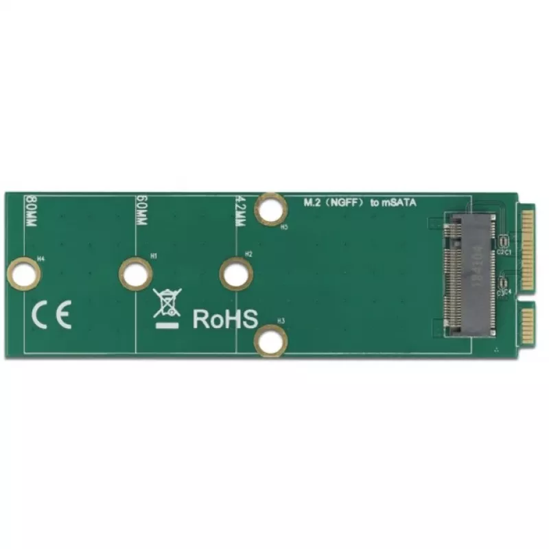 DeLOCK - Interface Adapter - M.2 - M.2 Card - mSATA (64109)