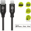 Charging and Sync Cable Goobay Lightning to USB-C 0.5m